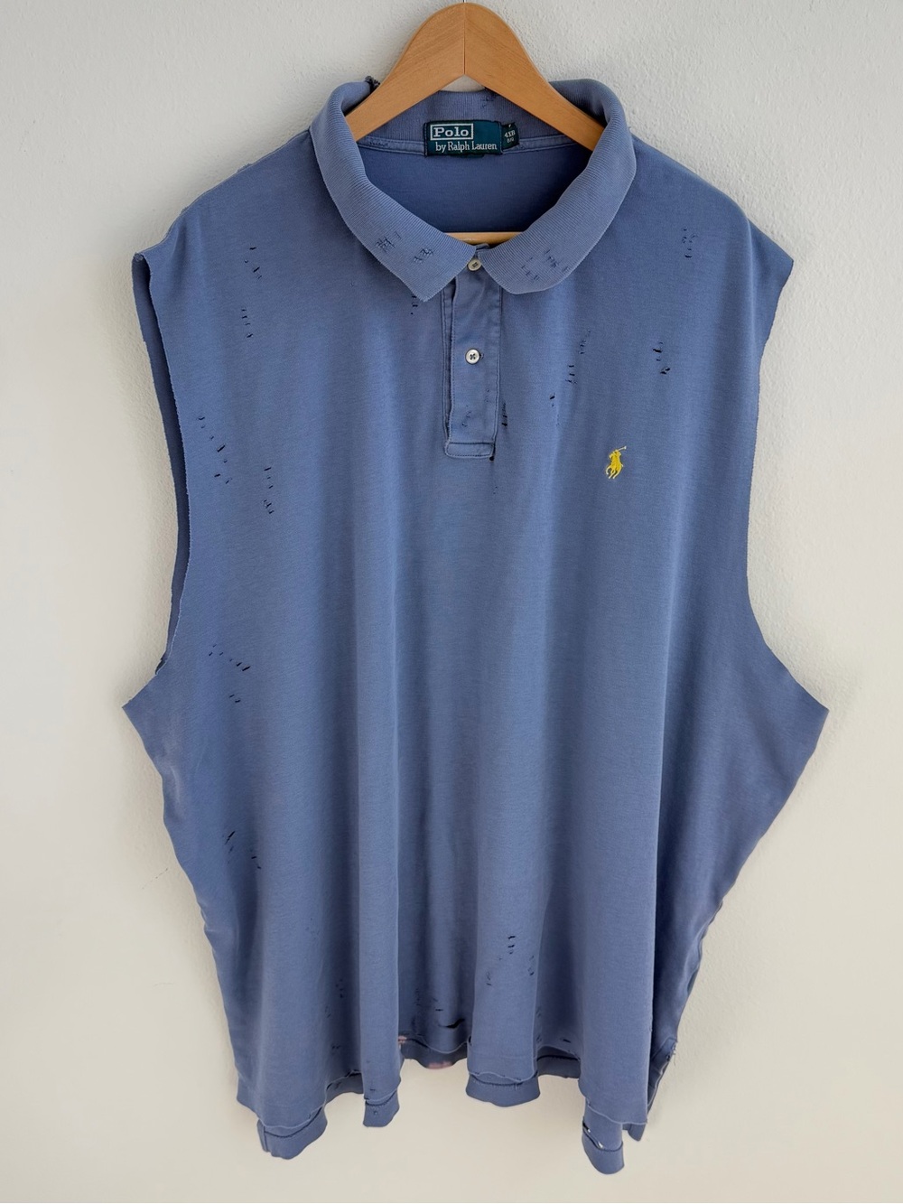 Polo Ralph Lauren sleeveless Oversized Polo Shirt